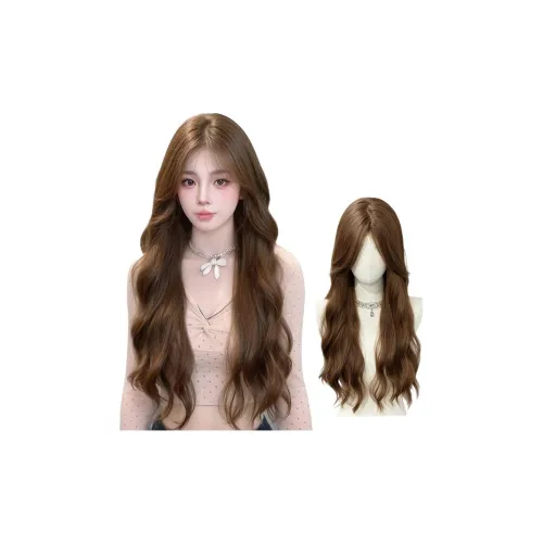 YOSEE Корейский стиль Lazy Водная рябь Женский полный комплект парика Естественный полный накладной для волос