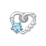 Синий, сердце, 1 упаковка