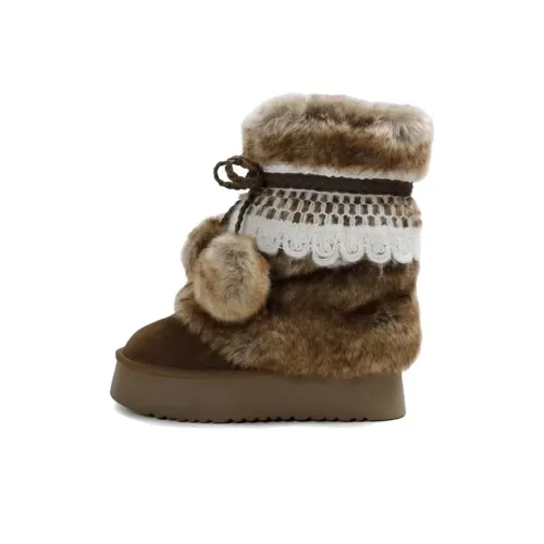 NTOZE Сноубутсы Женские