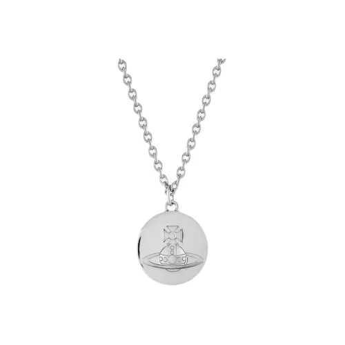 Vivienne Westwood Переработанное Серебряное Ожерелье Мужское Серебряное