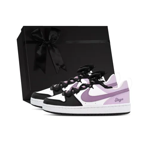 Nike Court Borough Олень Любовь Пустой Устойчивые к абразиву Низкие Кроссовки для скейтбординга Женские