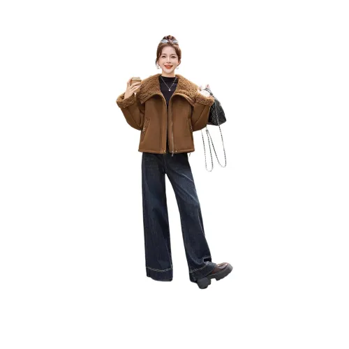 MEXICAN Бархатовое пальто женское