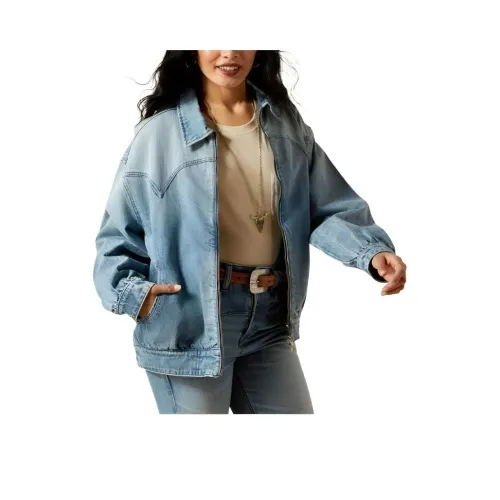 ARIAT Sky Blue Женские Джинсовые Куртки