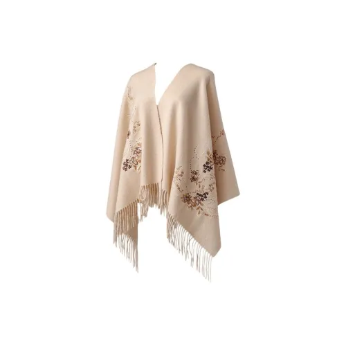 Devanro Овечья шерсть Палантины Женские