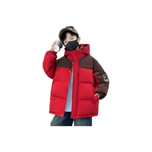 FORHUG Красный Kids Пуховики