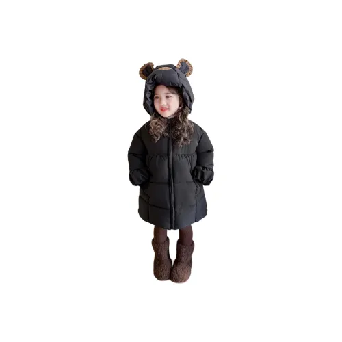 M JBABY Черный Детский Утеплённый Куртка