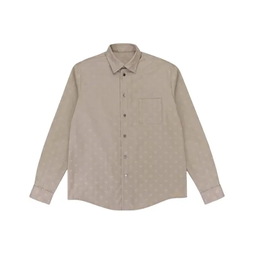 GmbH Бежевые Мужские Рубашки