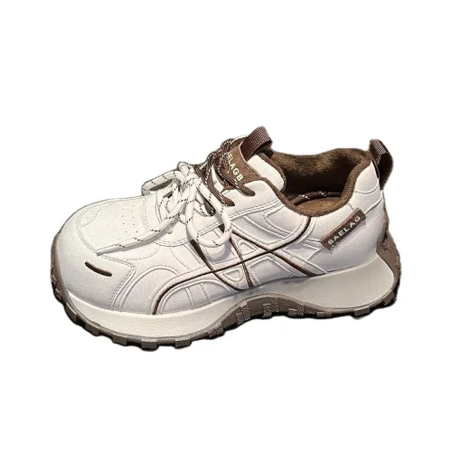 TELENT Низкие кеды с толстой подошвой женские