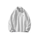 Бело-серый с флисовой подкладкой