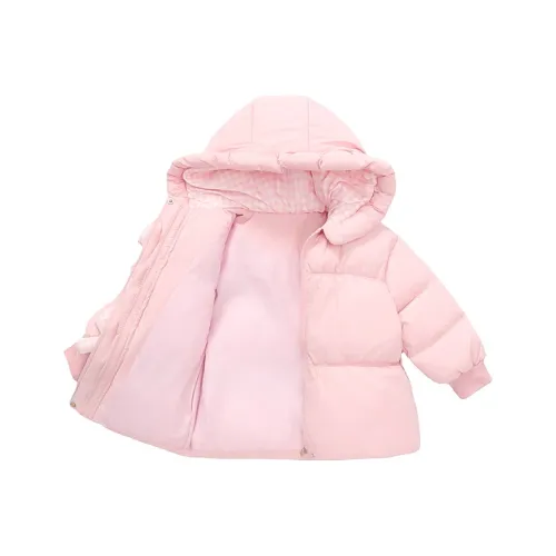 WEILAIZHIXING Розовый Детские дошкольные утеплённые куртки