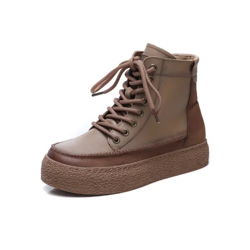 SENJIALUO 12cm Мартин Ботинок 3,5CM Женские