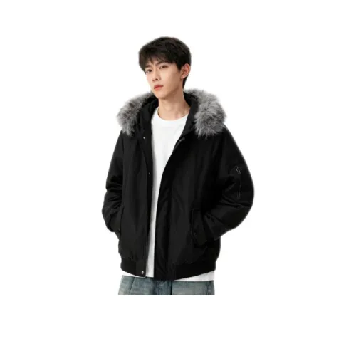 HYUNDAI Черный Унисекс Пуховики