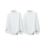 Белый [Улучшенный, утолщенный, с флисовой подкладкой] + Белый [Улучшенный, утолщенный, с флисовой подкладкой]