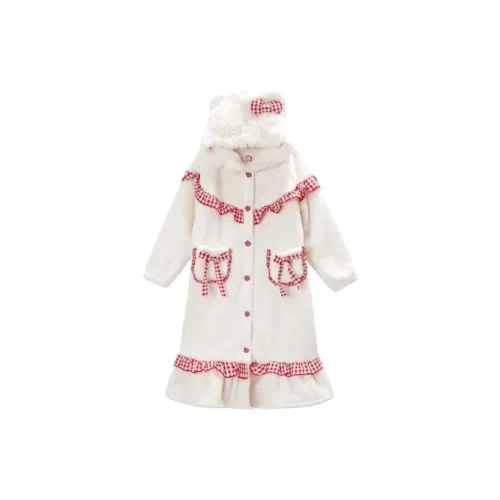 YUNPO Белый Hello Kitty Sleep Lavender Женские Ночные сорочки