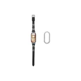 [Black+Одиночная строка вырез серебряного ромба корпус]