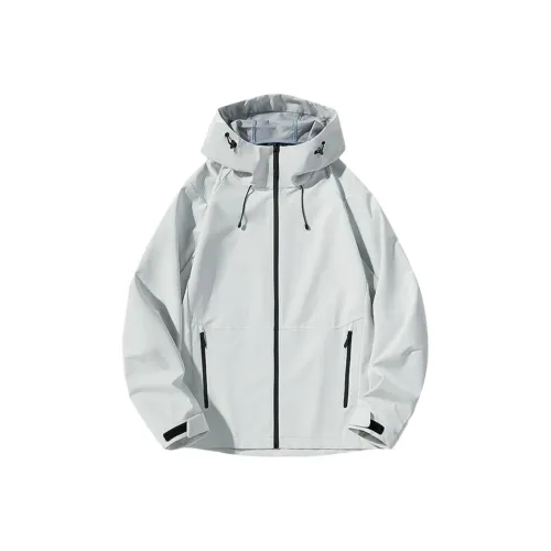 PLQV Водонепроницаемый Ветрозащитный Защита от ультрафиолета Дышащий Устойчивый к истиранию Термическая ветровка унисекс