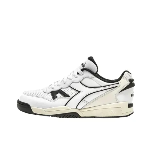 Diadora Амортизация MID Топ Скейтборд Кроссовки Мужские Белые