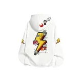 Бело-серый [Утолщенная флисовая подкладка]