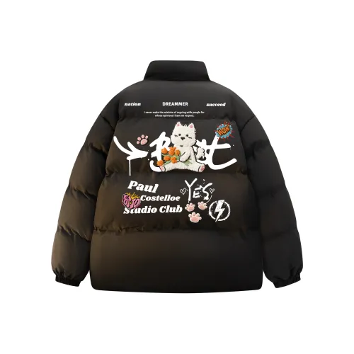 PAUL COSTELLOE Хлопковый пуховик унисекс