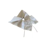 Cute Versatile: Polka Dot Bow Hair Tie [Square Style]  
Милый Универсальный: Резинка для волос с бантом в горошек [Квадратный стиль]