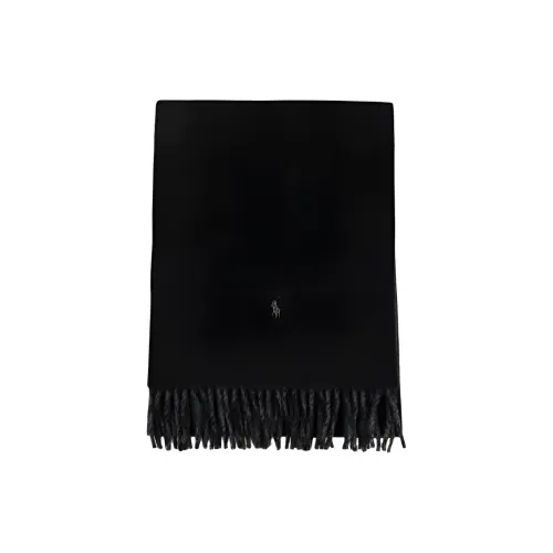 Polo Ralph Lauren Шерпа Шарфы Унисекс Черный Серый