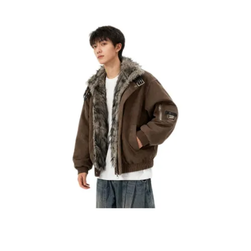 HYUNDAI Коричневый Унисекс Пуховики