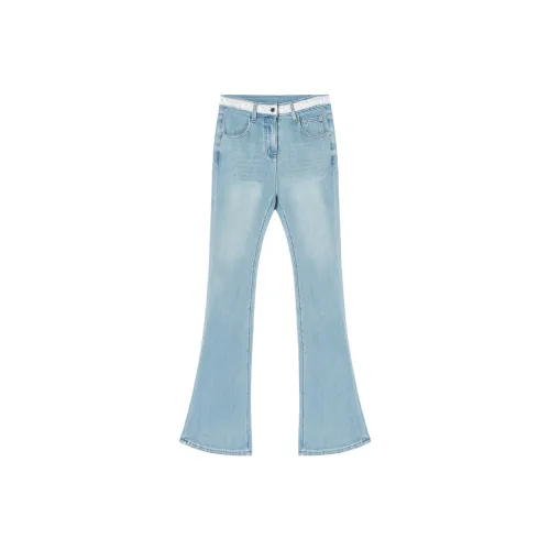 GZQJ Blue Women's Jeans GZQJ Синий Женские Джинсы