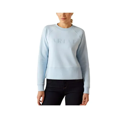 ARIAT Sky Blue Women's Sweatshirts ARIAT Sky Blue Женские Свитшоты