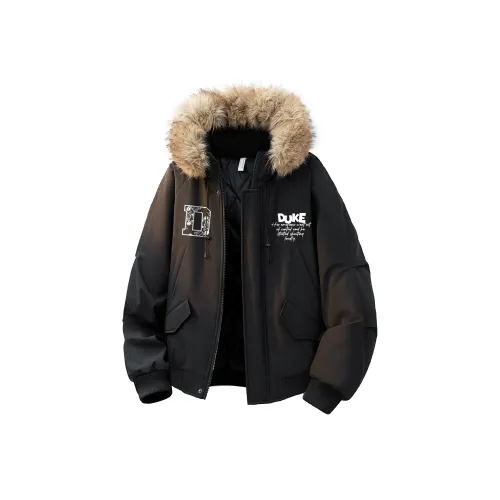 DUKE+DEXTER Хлопковый пуховик пальто унисекс