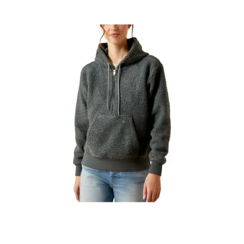 ARIAT Оливково-зеленый Женский Свитшот