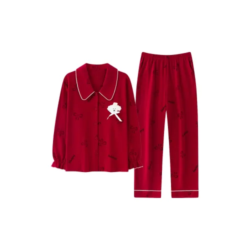 TUCANO Китайский Красный Женские Пижамные Комплекты