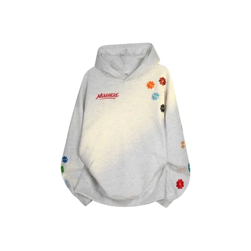 NEAR HERE Белый Фотиния Серый Унисекс Свитшоты