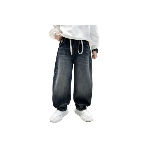 Giyu Blue Gray School Age Jeans Giyu Синие Серые Джинсы для школьного возраста