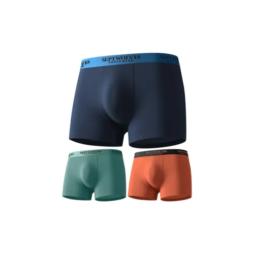 SEPTWOLVES Боксеры Мужской Набор в Коробке