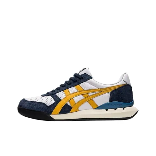 Onitsuka Tiger Ultimate 81 EX противоскользящая устойчивая к истиранию низкий верх повседневная обувь мужская синяя