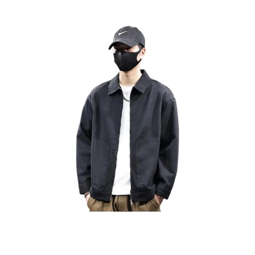 Tonlion Черный Унисекс Джинсовые куртки