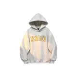 Свитшот из утолщенного фотинии серого цвета