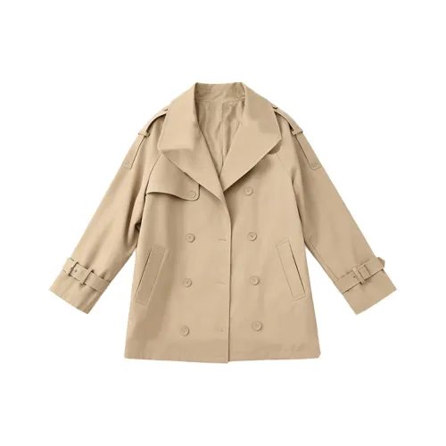 Amyway Хаки Унисекс Тренч