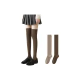 [Высокий верх] Светло-кофейный + Темно-кофейный