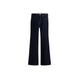 Тёмный деним синий.