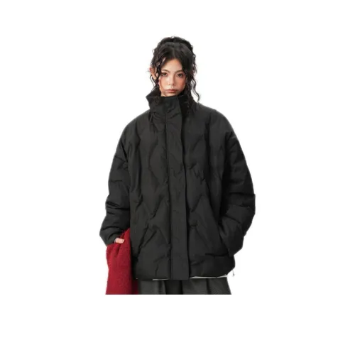 HYUNDAI Черный Унисекс Пуховики