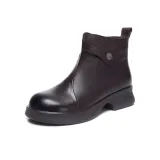 Коричневый с флисовой подкладкой