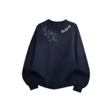 Темно-синий, синий, тонкий [премиум]