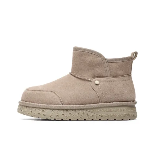 Angelmi Теплоизоляционное покрытие устойчивое к истиранию короткие сноубутсы для мужчин цвет морской соли