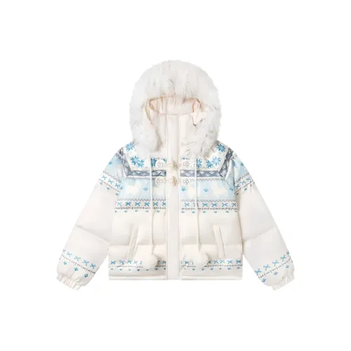 IQC Белый Женские пуховики