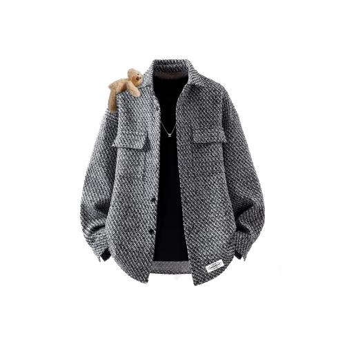 Caramella Черный Унисекс Бархатные куртки