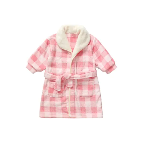 YUNPO Розовый Kids Домашние халаты