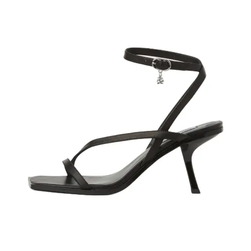 Karl Lagerfeld Karmel One Ремень Сандалии 6 см Женские Черные
