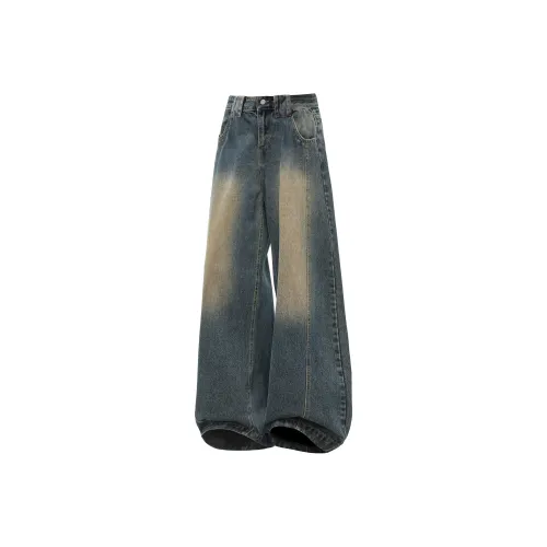 JUNGLE PANDA Унисекс Джинсы