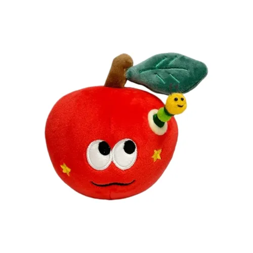 KALULU Рождественская коробка с сюрпризом Wormhole Яблоко Кукла Брелок Плюшевый Подвеска 12 см Длина тела
